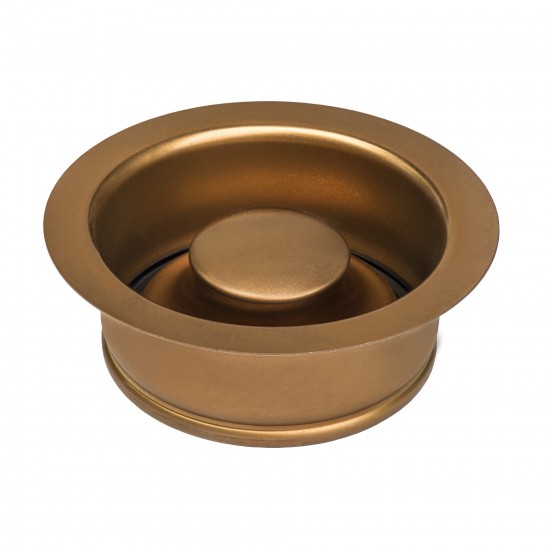 Ruvati Garbage Disposal Flange for Kitchen Sinks Copper Tone Stainless Steel