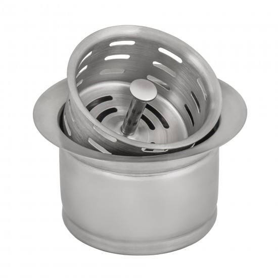 Ruvati Extended Garbage Disposal Flange for Kitchen Sinks Stainless Steel