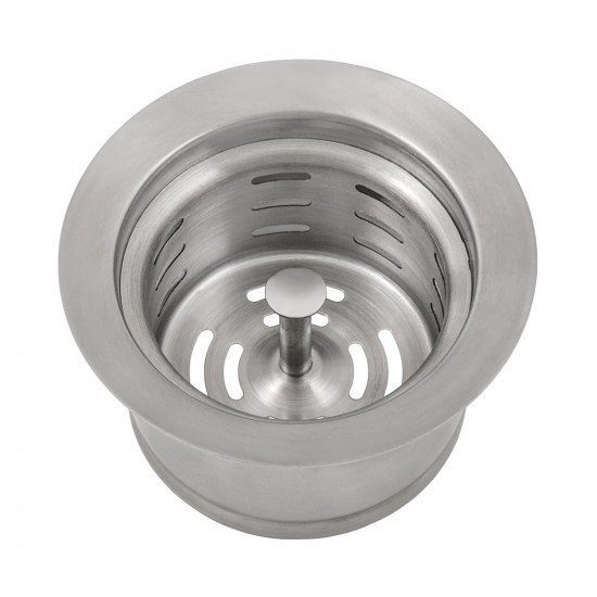 Ruvati Extended Garbage Disposal Flange for Kitchen Sinks Stainless Steel