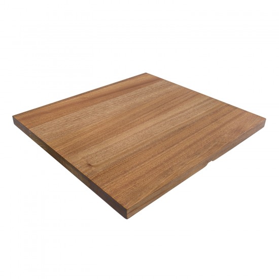 Ruvati 17 x 16 inch Solid Wood Dual Tier Replacement Cutting Board