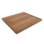 Ruvati 17 x 16 inch Solid Wood Dual Tier Replacement Cutting Board