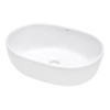 Ruvati Vista 23-1/2 x 16-1/2 inch Vessel (Countertop) Porcelain Bathroom Sink