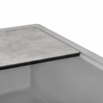 Ruvati epiStage 33 x 22 inch Topmount Kitchen Sink - Silver Gray