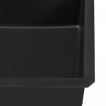 Ruvati epiGranite 31-3/4 x 19-1/4 inch Kitchen Sink - Midnight Black