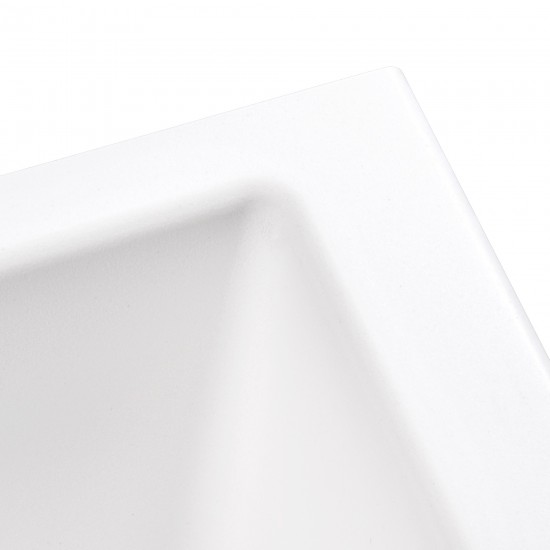 Ruvati epiGranite 33 x 19 inch Kitchen Sink - Arctic White