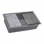 Ruvati epiStage 33 x 19 inch Kitchen Sink - Urban Gray