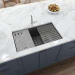 Ruvati epiStage 33 x 19 inch Kitchen Sink - Urban Gray