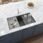 Ruvati epiStage 33 x 19 inch Kitchen Sink - Urban Gray