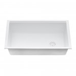 Ruvati epiStage 33 x 19 inch Kitchen Sink - Arctic White