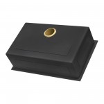 Ruvati Terraza 33 x 22 inch Stainless Steel Kitchen Sink - Brass Tone Matte Gold