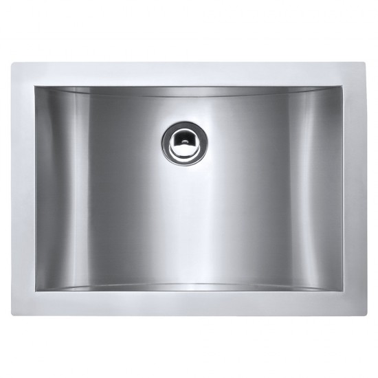 Ruvati Ariaso 18 x 13 inch Undermount Stainless Steel Bathroom Sink