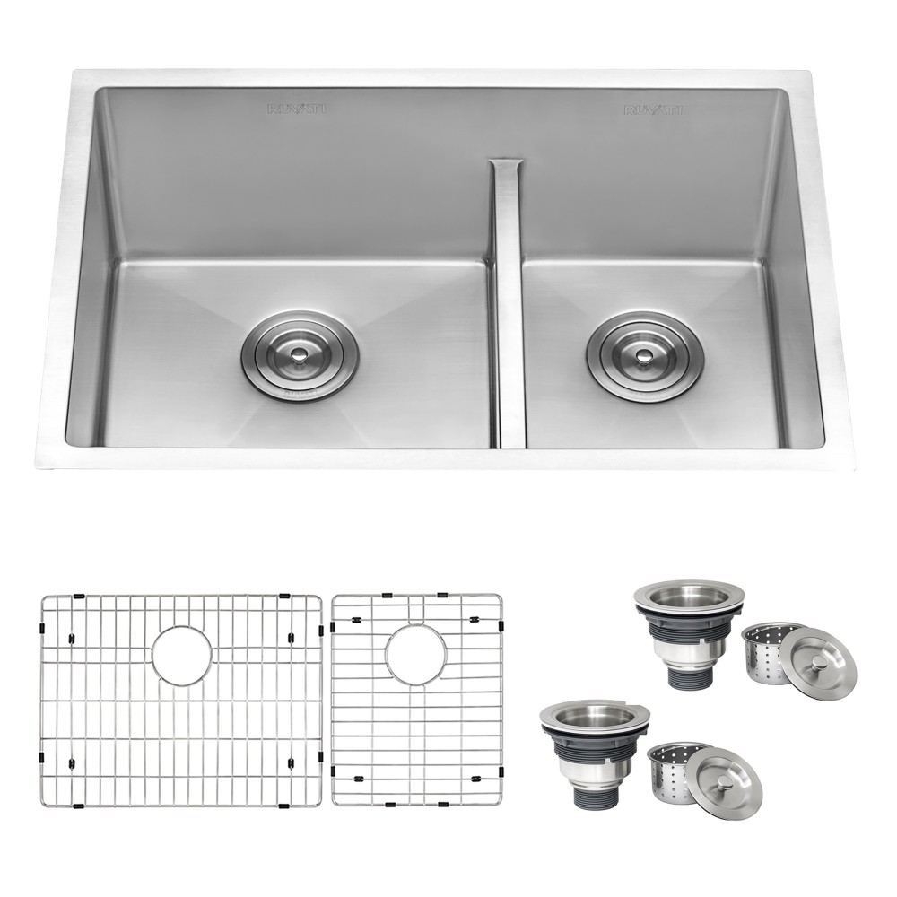 Ruvati Urbana 28 x 19 inch Kitchen Sink - Stainless Steel