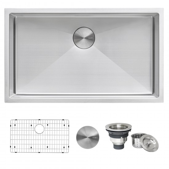 Ruvati Gravena 30 x 18 inch Kitchen Sink - Stainless Steel