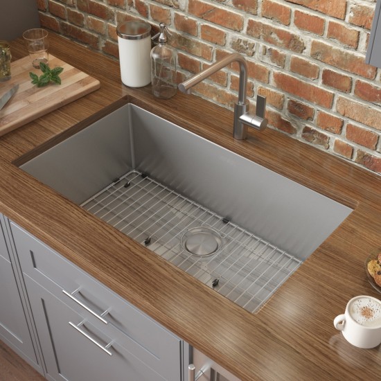 Ruvati Gravena 32 x 19 inch Undermount Stainless Steel Kitchen Sink