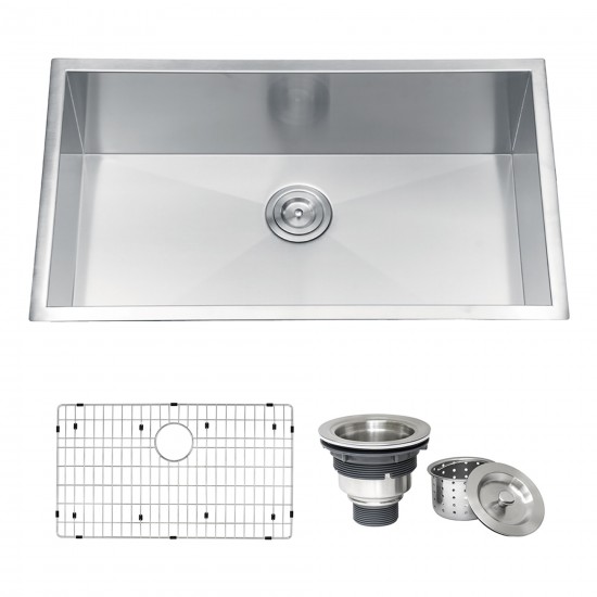 Ruvati Nesta 32 x 19 inch Undermount Stainless Steel Kitchen Sink