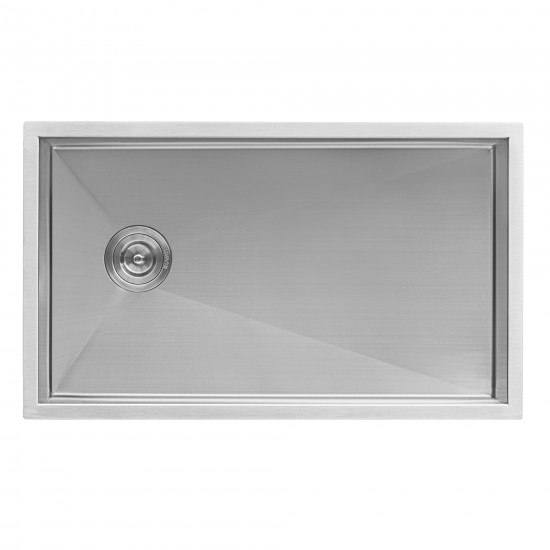 Ruvati Tribeca 27 x 19 inch Undermount Stainless Steel Kitchen Sink