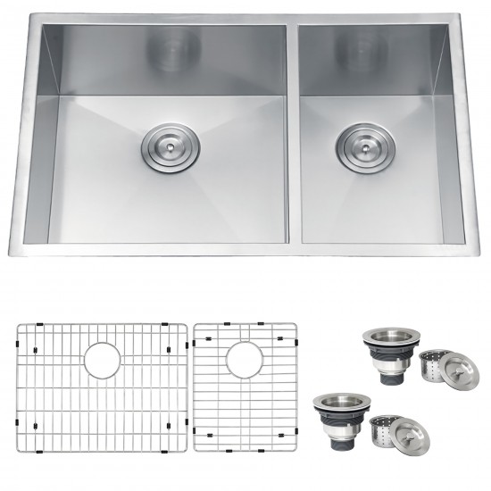 Ruvati Nesta 32 x 20 inch Undermount Stainless Steel Kitchen Sink