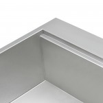 Ruvati Siena 33 x 22 inch Topmount Kitchen Sink - Stainless Steel