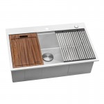 Ruvati Siena 33 x 22 inch Stainless Steel Kitchen Sink