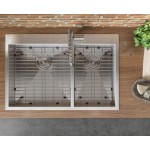 Ruvati Tirana 33 x 22 inch Stainless Steel Kitchen Sink