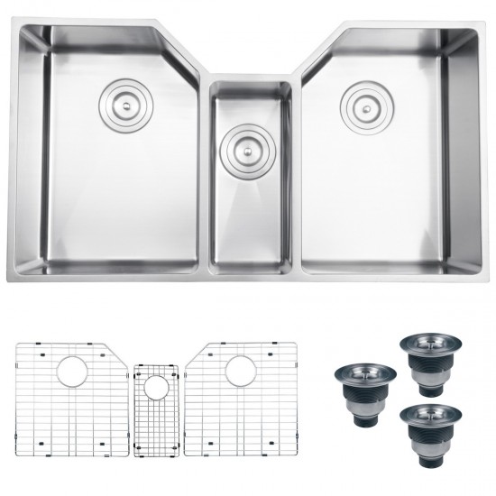 Ruvati Gravena 35 x 19.5 inch Undermount Stainless Steel Kitchen Sink