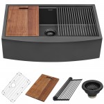 Ruvati Monaco 33 x 22 inch Stainless Steel Kitchen Sink
