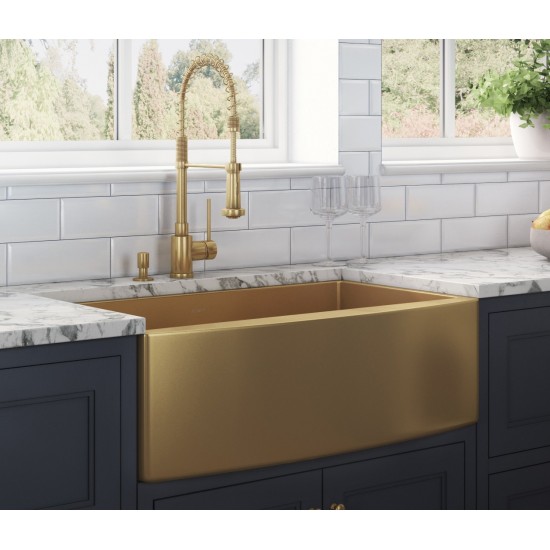Ruvati Terraza 33 x 22 inch Apron Front Kitchen Sink