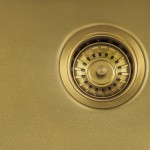 Ruvati Terraza 33 x 22 inch Apron Front Kitchen Sink - Brass Tone Matte Gold