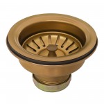 Ruvati Terraza 36 x 22 inch Apron Front Kitchen Sink - Copper Tone Matte Bronze