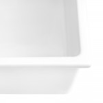 Ruvati Fiamma 24 x 18 inch Undermount Fireclay Kitchen Sink