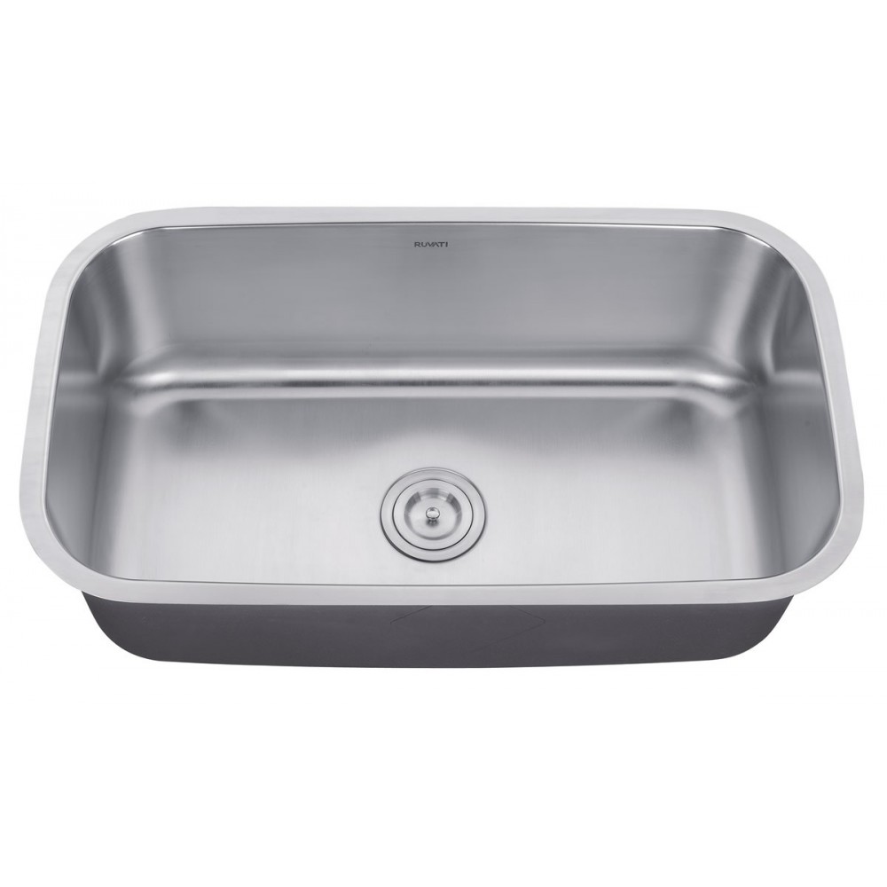 Ruvati Parmi 31.5 x 18.25 inch Undermount Stainless Steel Kitchen Sink