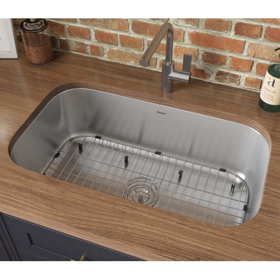 Ruvati Parmi 31.5 x 18.25 inch Undermount Stainless Steel Kitchen Sink