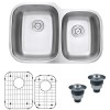 Ruvati Parmi 32 x 20.75 inch Undermount Kitchen Sink - Stainless Steel