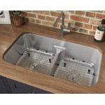 Ruvati Parmi 32.25 x 18.875 inch Undermount Stainless Steel Kitchen Sink