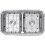 Ruvati Parmi 32.25 x 18.875 inch Undermount Stainless Steel Kitchen Sink