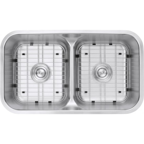 Ruvati Parmi 32.25 x 18.875 inch Undermount Stainless Steel Kitchen Sink