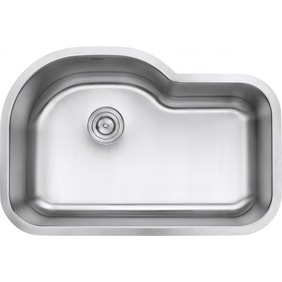 Ruvati Parmi 31.5 x 21.125 inch Undermount Stainless Steel Kitchen Sink