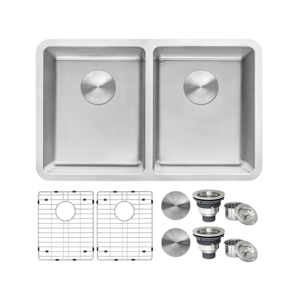 Ruvati Modena 28 x 18 inch Undermount Stainless Steel Kitchen Sink