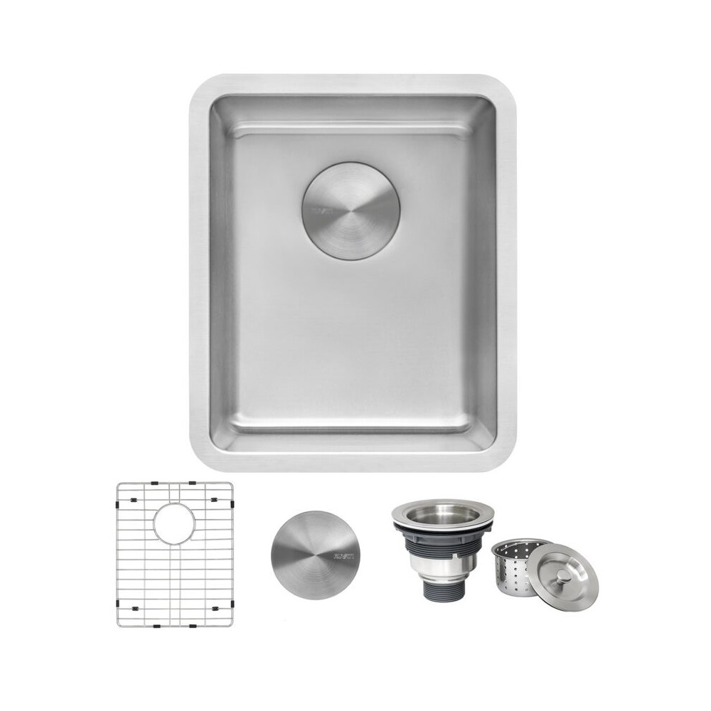 Ruvati Modena 15 x 18 inch Undermount Bar Sink