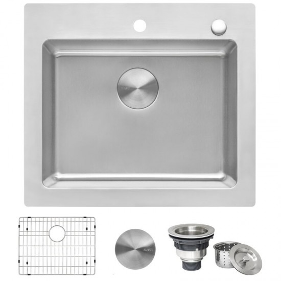 Ruvati Modena 23 x 20 inch Topmount Stainless Steel Kitchen Sink