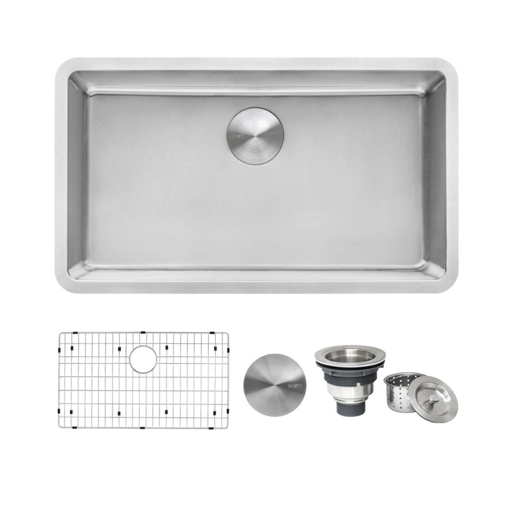 Ruvati Modena 31 x 18 inch Undermount Stainless Steel Kitchen Sink