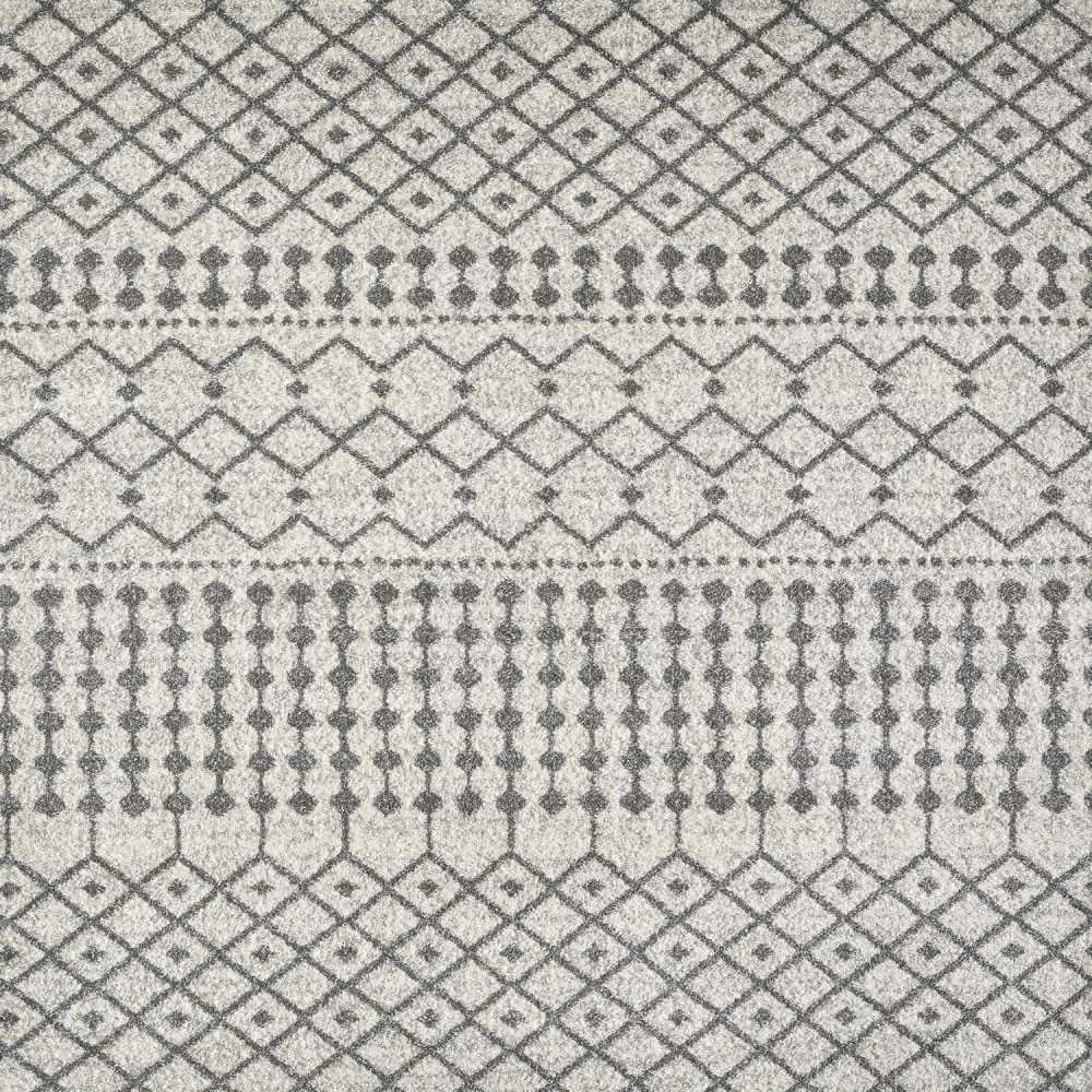 Totti Grid Cream/Gray 5x7 Geometric Rug