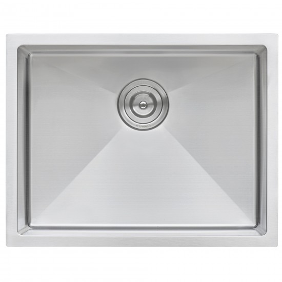 Ruvati Forma Pro 23 x 18 inch Undermount Laundry Sink - Stainless Steel