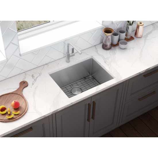 Ruvati Forma Pro 23 x 18 inch Undermount Laundry Sink - Stainless Steel