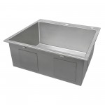 Ruvati Tirana Pro 21 x 20 inch Topmount Stainless Steel Kitchen Sink