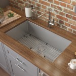 Ruvati Gravena 35 x 19 inch Undermount Stainless Steel Kitchen Sink