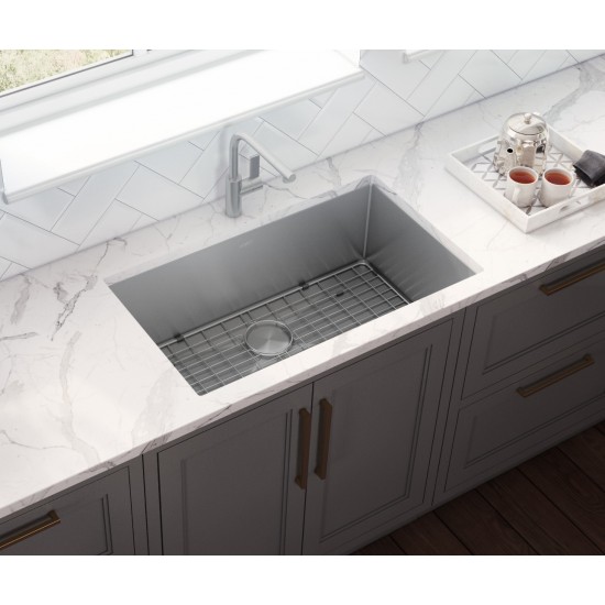 Ruvati Gravena 35 x 19 inch Undermount Stainless Steel Kitchen Sink