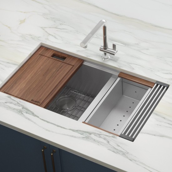 Ruvati Roma 28 x 19 inch Undermount Stainless Steel Kitchen Sink