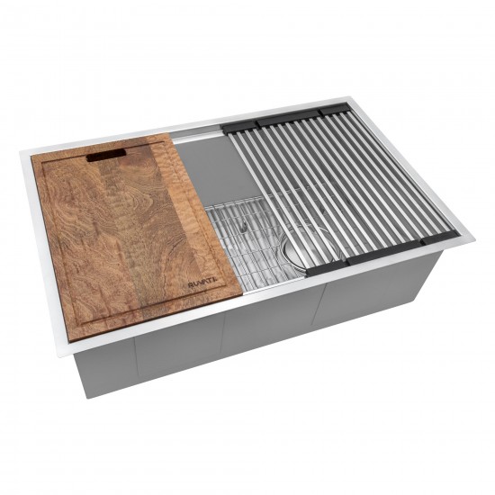 Ruvati Veniso 36 x 19 inch Undermount Stainless Steel Kitchen Sink