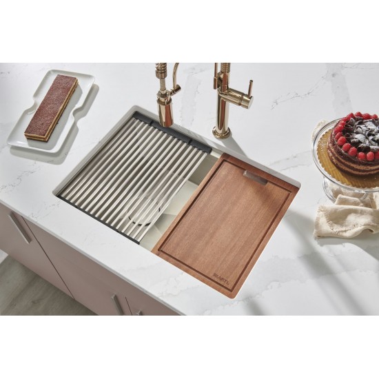 Ruvati Veniso 36 x 19 inch Undermount Stainless Steel Kitchen Sink